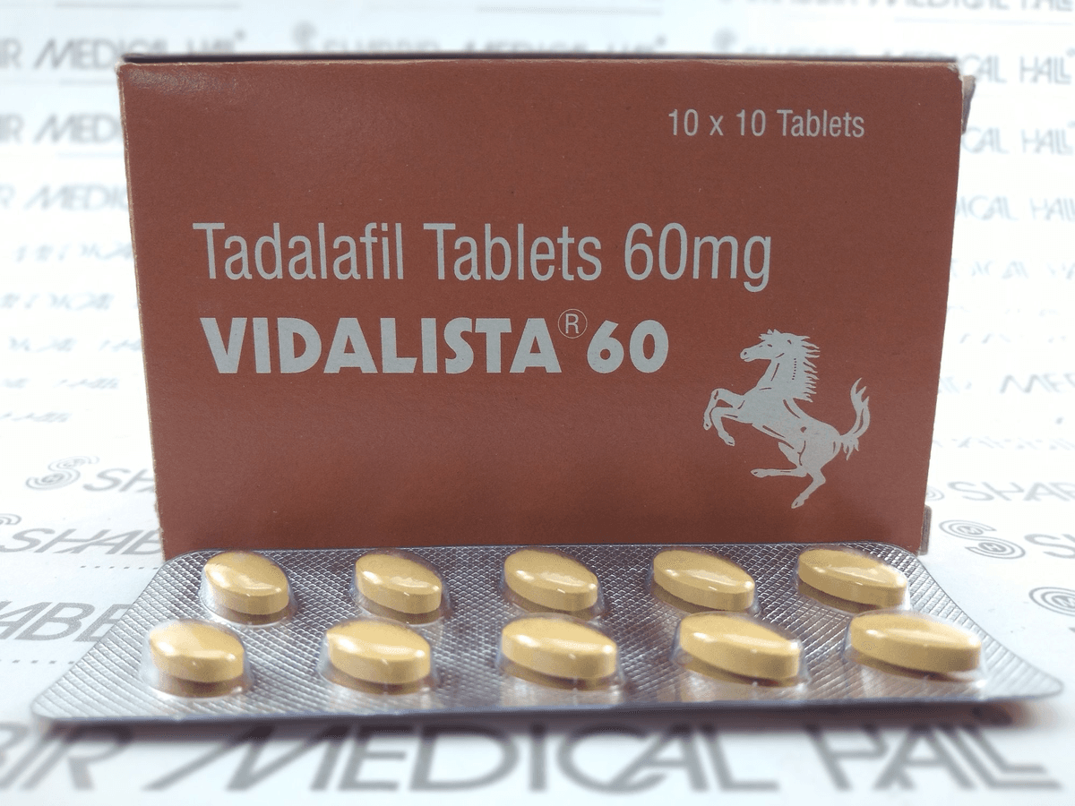 Vidalista 60mg — Tadalafil